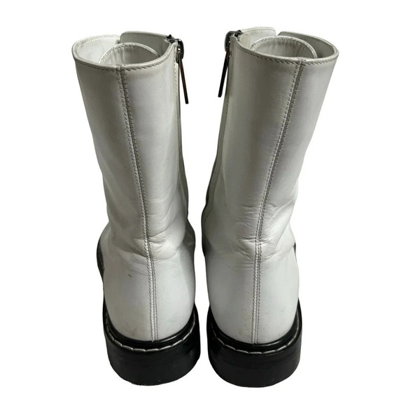 The Row Fara Combat Boot White Size 7.5 - Picture 5 of 10
